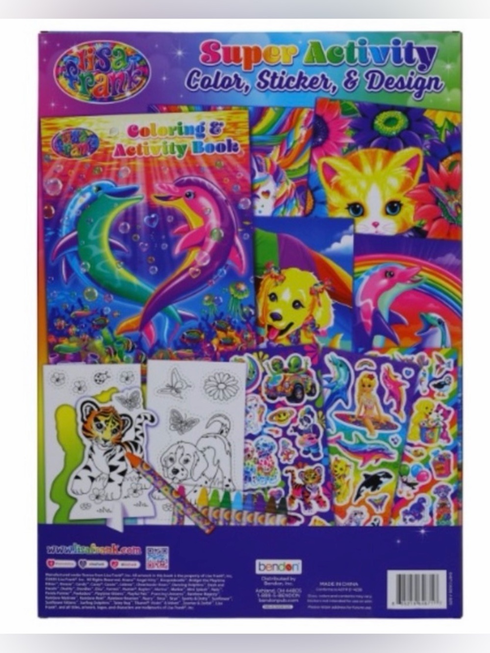 Lisa Frank Super Activity Kit - Picture 3 of 3